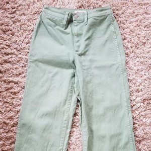 Madewell - Emmett Slim Wide Leg Crop